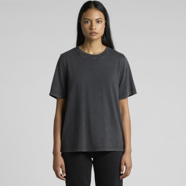 AS Colour Womens Stone Wash Heavy Tee Thumbnail